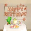 Happy Birthday Balloons, 16 Inch Aluminum Foil Happy Birthday Banner