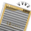 QUEWEL Lash Clusters 320Pcs Cluster Lashes 30D+40D D Curl Lash