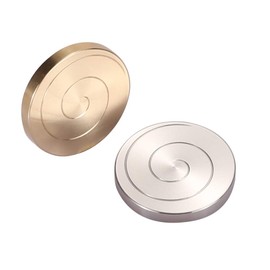 Daxoon Spinning Desk Toy Metal Coin Kinetic Spinner Desk Toy for Adults and Children