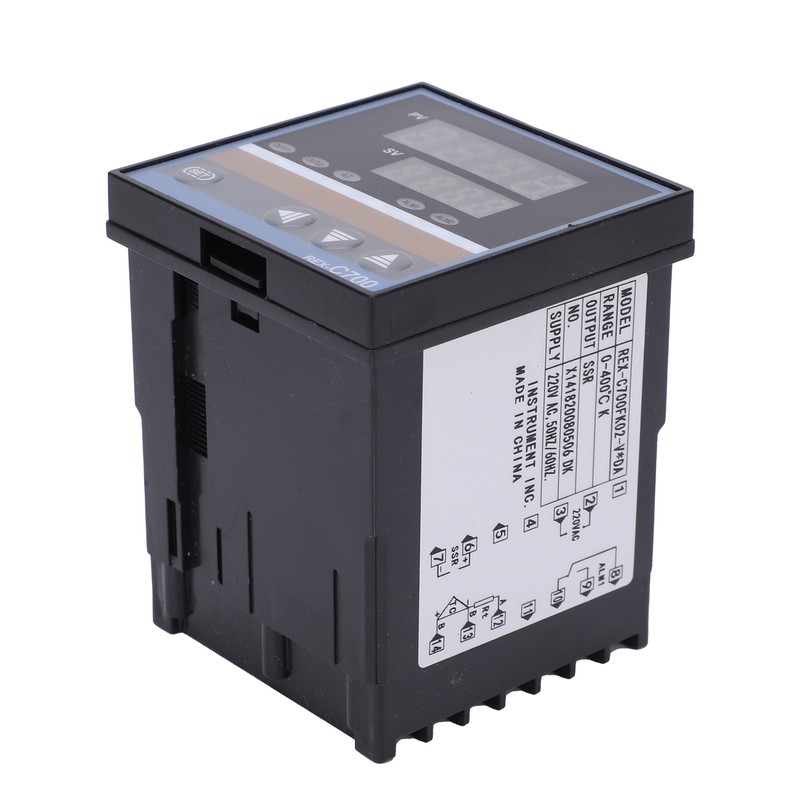 BERM Temperature Controller Accuracy Digital Thermostat Switch REXC700FK02VxDA