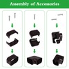 MOOITEK 5" 17Ft PVC Decorative Line Set Cover Kit for