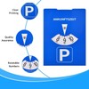 Oneroomone 10 x Cardboard Parking Discs 11 x 15 cm