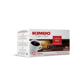 Kimbo 2 Pack Kimbo Dark Roast Espresso Napoli K-Cups Blended & Roasted in Italy, 10 Ct