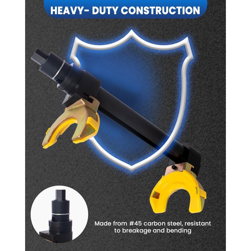 SIXIWANZI Universal Spring Compressor Tool, Heavy Duty Coil Spring Compressor