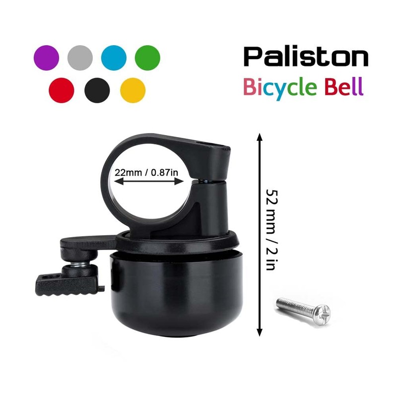Paliston - Timbre de bicicleta para bicicleta, sonido nítido para