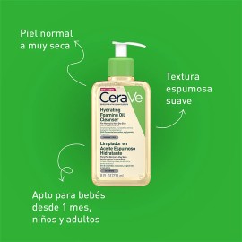 Cerave Limpiador Piel Normal A Muy Seca 236ml Momento de aplicación Día/Noche
