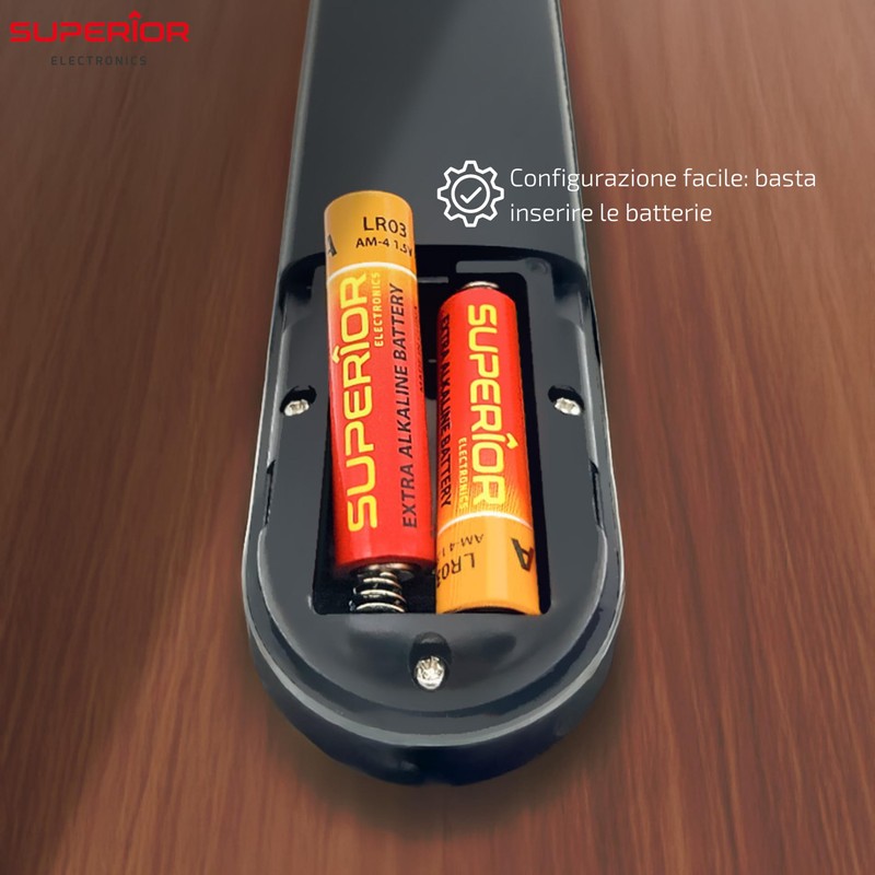 Superior Electronics Universal Bluetooth Remote Control with Voice Control Compatible