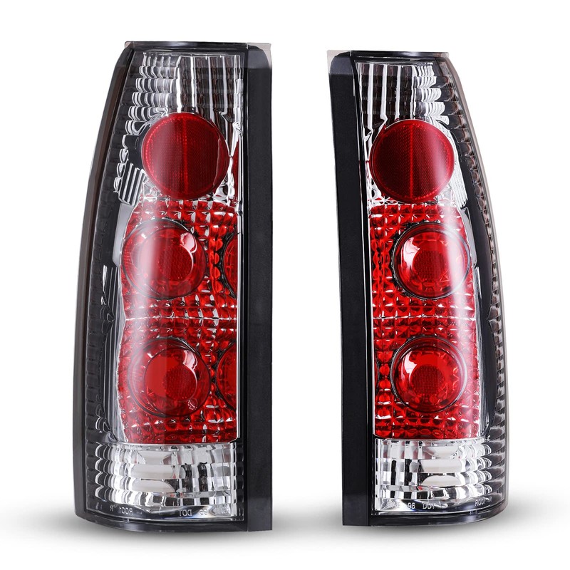 AUTOWIKI Tail Lights Fit for 1988-1999 Chevy GMC C/K 1500