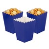 Ainmto 24PCS Navy Blue Popcorn Boxes Mini Paper Popcorn Containers