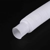 MECCANIXITY Bathtub Drain Pipe Expandable Adjustable Drain 28cm Tubing Flexible