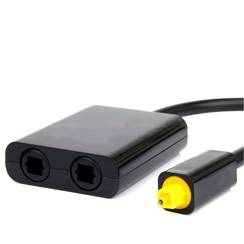 Szlsl88 2 in 1 Optical Audio Splitter, Dual Port Optical