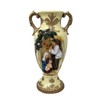 Ornate Nativity Scene Vase | Handcrafted Ceramic Decorative Vase with