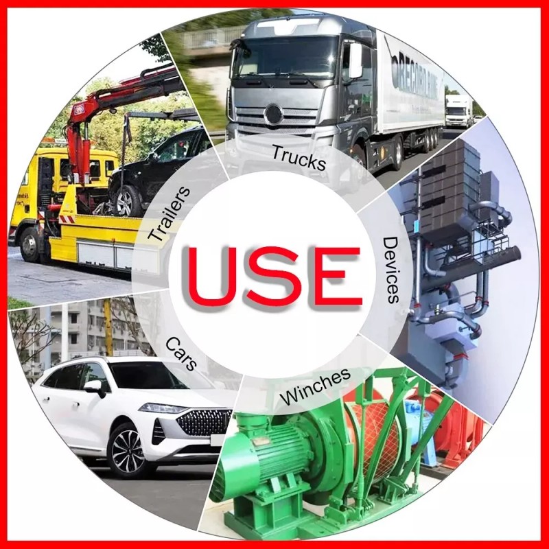 JTtrading 175A Battery Quick Connect Disconnect Jumper Connectors Cable Kit