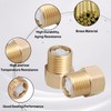 Pack of 2 Brass Check Valves 3/4 Inch, 3/4 Inch