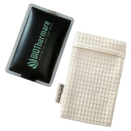 BIOThermare Starter Set Mini - Cold Warm Compress with Environmentally Friendly Seagrass Gel Pad and Cover Made from Sustainable Materials/Sustainable Heat Cushion/Cooling Pad