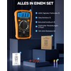 Assark Digital Multimeter Voltmeter Batterietester Spannungsprfer AC/DC Spannung Strom Prfer