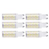 6pcs 90LED G9 Light Bulb 9W 220V Dimmable Soft Warm