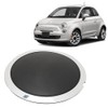 FIAT Wheel Trims, Hub Caps Centre Cover with Chrome Trim