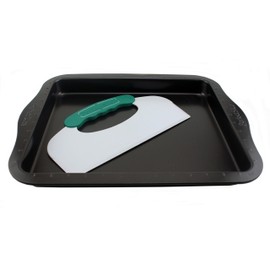 BergHOFF Perfect Slice 11" x 14" Inch Cookie Sheet With Perfect Slicing Tool. Creates Perfect Portions Of Your Baking And Holiday Dishes. Perfect Portions For All Of Your Family Desserts