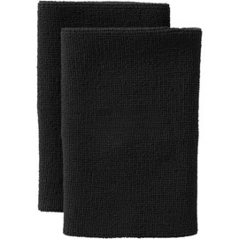 Adult 6-inch Performance Wristband 2-Pack - Color: black