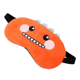 Healvian Máscara De Ojo De Dinosaurio Divertida Máscara De Ojo De Animal Para Dormir Transpirable Noche Dormir Cubierta De Sombra De Ojos Con Correa Elástica Para Viajes Siesta Avión Hogar