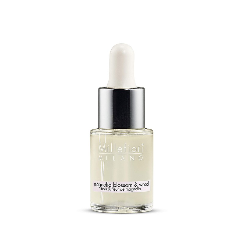 Millefiori,7FIMW,Fleur AA8de Magnolia& Bois Duftöl,Glas, klar, 15ml