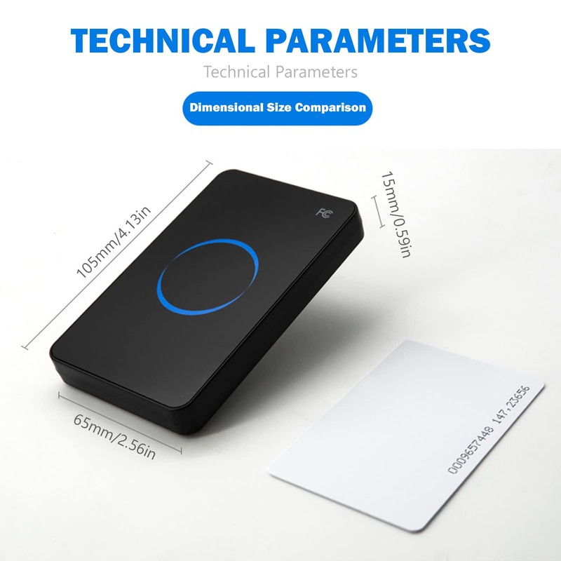 ID Card Reader, Fast Reading Non Contact Card Reading USB
