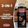 Weiman Leather Cleaner & Conditioner Wipes With UV Protection, Prevent