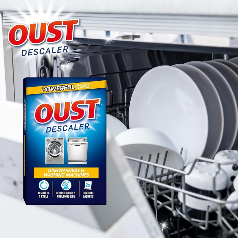 ASA® Oust Dishwasher & Washing Machine Descaler - Removes Limescale