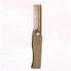 WOONEKY Wooden Comb for Beard Styling Compact Portable Men's Grooming