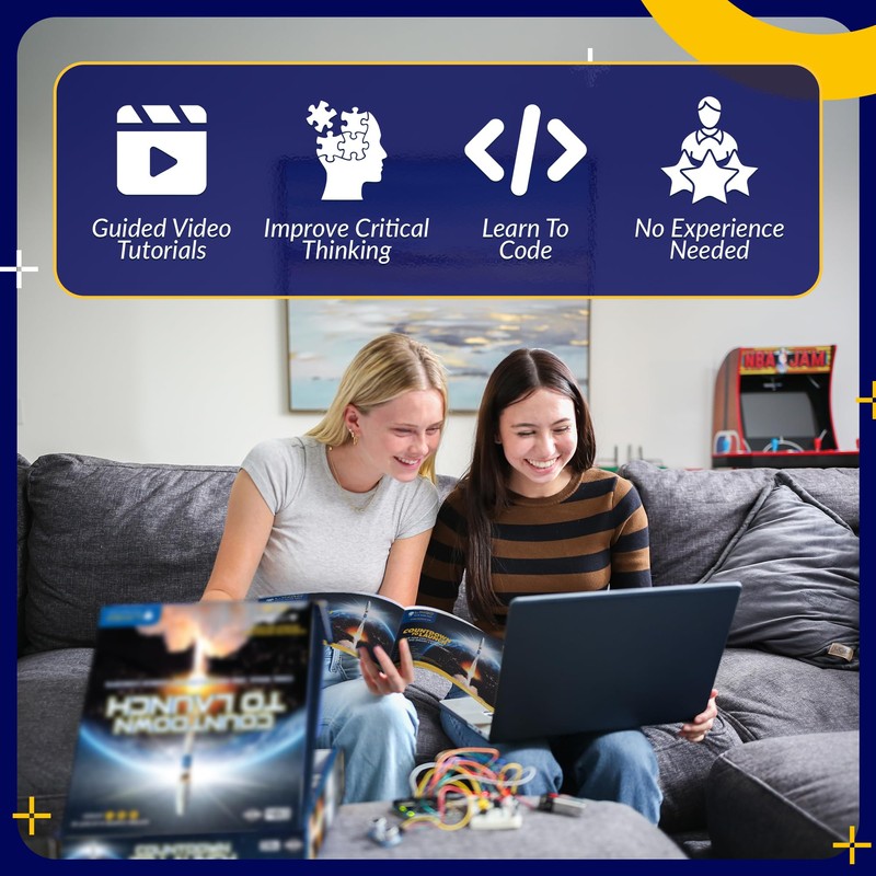 LINGO Countdown to Launch STEM Coding Kit - Build, Code