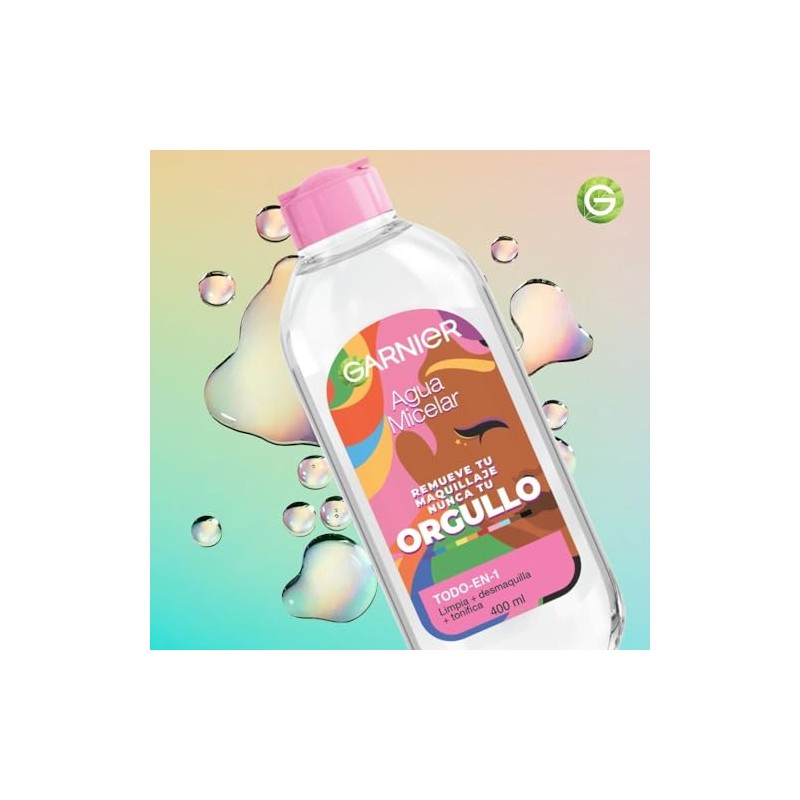Garnier Skin Active Agua Micelar Pride 400 ml