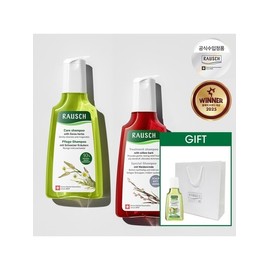 [Gift SET] Rausch Willow Bark Shampoo 200ml+Swiss Herbal Shampoo 200ml+GIFT / [선물SET] 라우쉬 윌로우바크 샴푸 200ml+스위스허벌 샴푸 200ml+GIFT