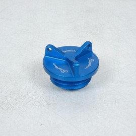 Oil Level Cap Blue Aluminium M26 3.0 Lightech for Yamaha 1000 MT-10 Motorcycle