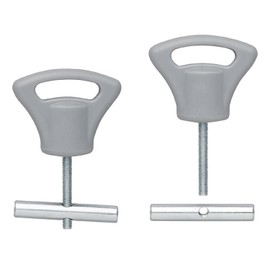 ProPlus 2 x Piping Stoppers 5-6 mm for Piping Rail Piping Stopper End Stopper Eyelet Lock