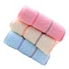 TOVINANNA 6pcs Cotton Face Cloths Thickened Absorbent Face Washers Soft