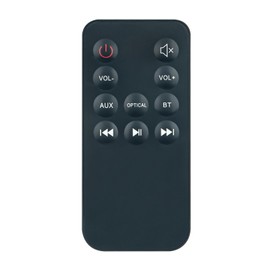 ALLIMITY XD400AT Replaced Remote Control Fit for ONN 100004120 ONA18SB001 2.0 Mini Soundbar Speaker System