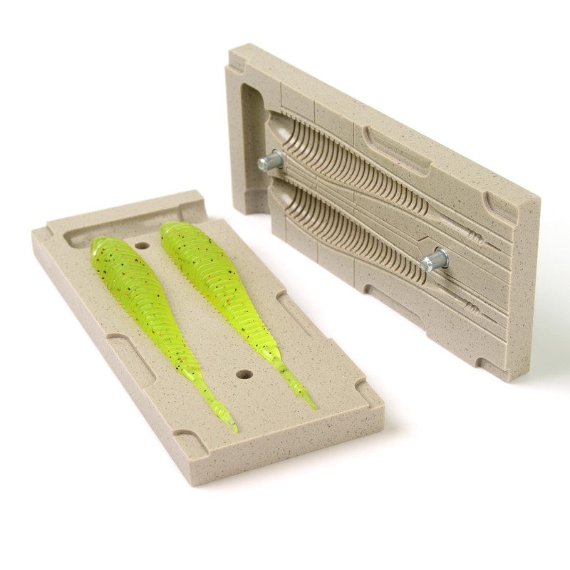 Soft Plastiс Mold Lure Making Injection Molds Fishing Lures Two