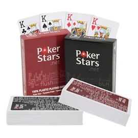 Cartas Poker Star. Net Plastificadas Profesionales Resistente Agua Barajas Naipes Juego Mesa Cartas Coleccion Alta Calidad (Negro)
