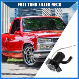 VekAuto 15567562 / Rear/Fuel Tank Filler Neck for GMC C1500 Pickup 1988-1992 for Chevy K1500 Pickup 1988-1991 / Fuel Tank Filler Neck Hose/Durable / 1 Pcs/Black Auto Accessories