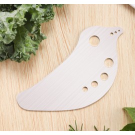 Lefipet Herb Stripper Tool, Stainless Steel Kale Stripper Tool, Metal Herb Pealer for Kale, Chard, Collard Greens, Parsley, Thyme, Basil, Rosemary