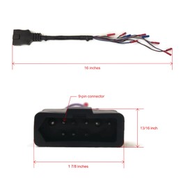 The ROP Shop Buyers Products Snow Plow 9 Pin Wiring Harness Repair Kit for Western 49317