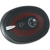 2 Audiobank 6x9 700 Watt 3-Way Red Car Audio Stereo