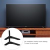 ABOOFAN 1Pair Stand Replacement Legs No Drill Tabletop Mount for