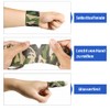 QiGui QiGui 8 Rollen Selbsthaftende Cohesive Bandage Camouflage Klebeband Koh?sive