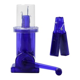 DIY Household Hand Spool Knitting Machine, Mini Sewing Knitting Machine, Knitting Dolly with Crank, Craft Bracelet Weave Tool