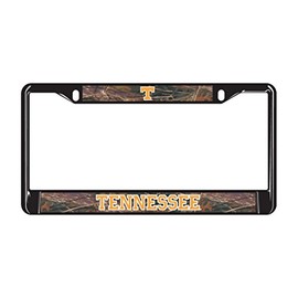 Craftique Tennessee Vols Black Metal CAMO License Plate Frame