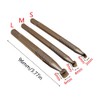 Singring Leather Stamping Tool Beveling Set 3Pcs Smooth Beveler Stamps