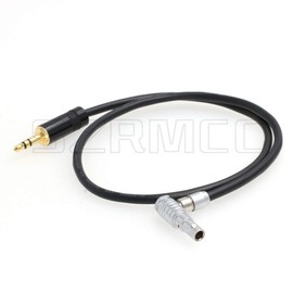 SZRMCC 3.5mm TRS Plug to 00B 5 Pin Audio Input Cable for ARRI Alexa Mini Camera (Straight 3.5)