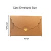 20CS Present Card Envelopes Kraft Paper Envelopes Mini Present Envelopes